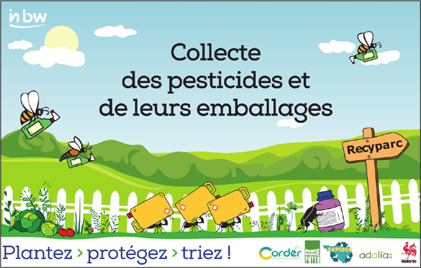 Collecte des pesticides et de leurs emballages