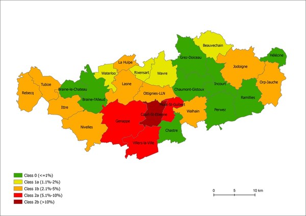 carte radon resutats